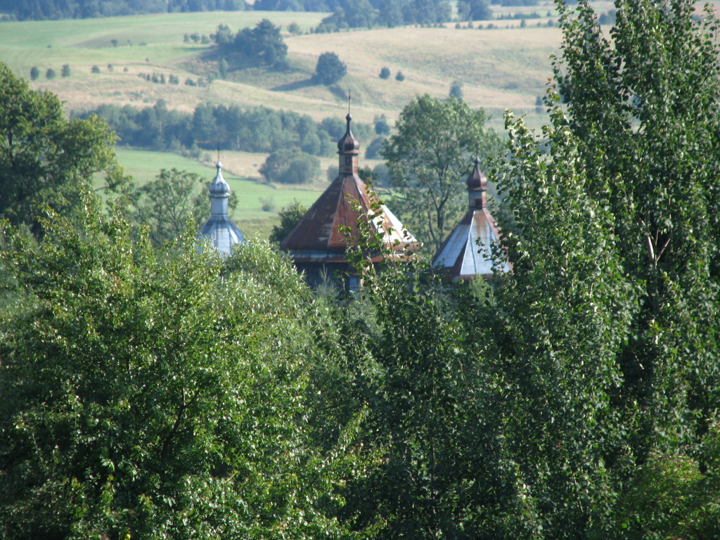 Trzy kopuły cerkwi
